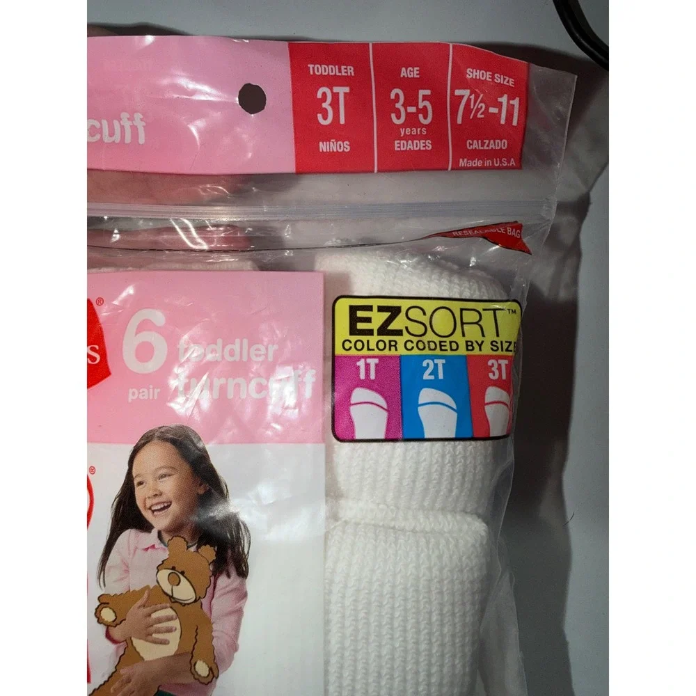 Hanes toddler turncuff